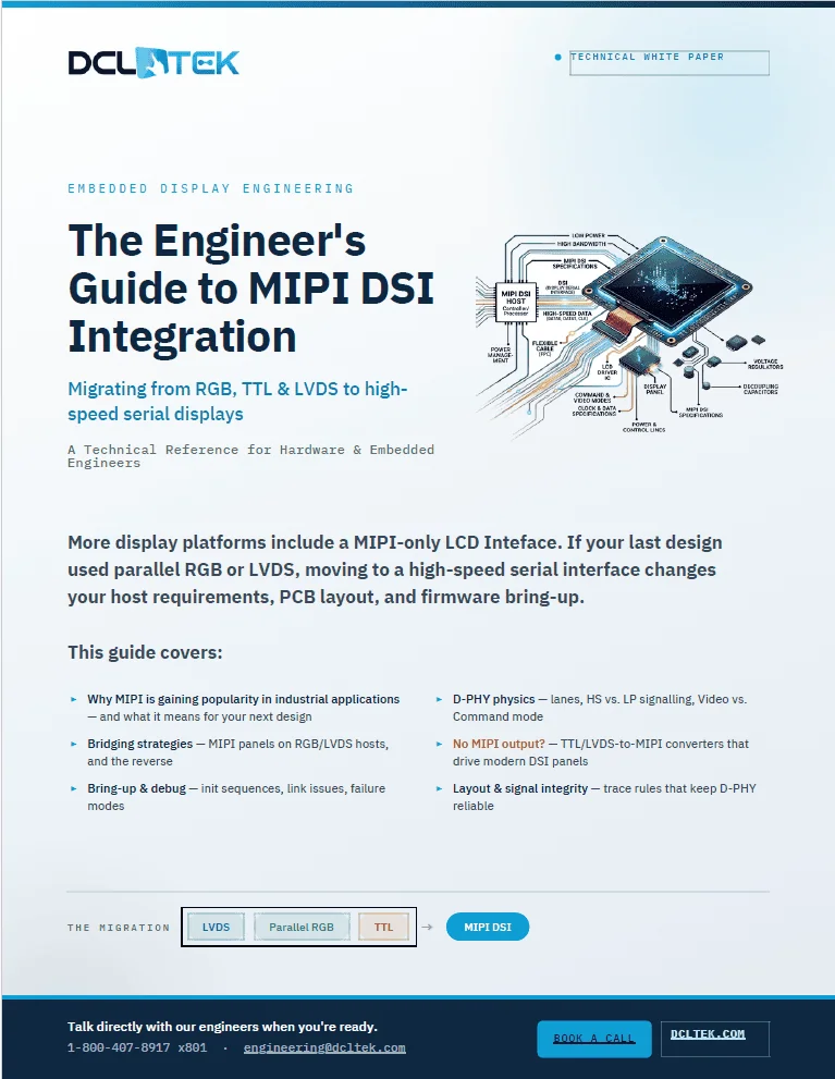 The Engineer's Guide to MIPI DSI Integration