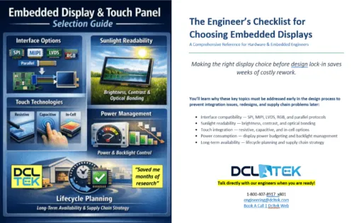 Engineers Guide to Designing with Embedded LCD's