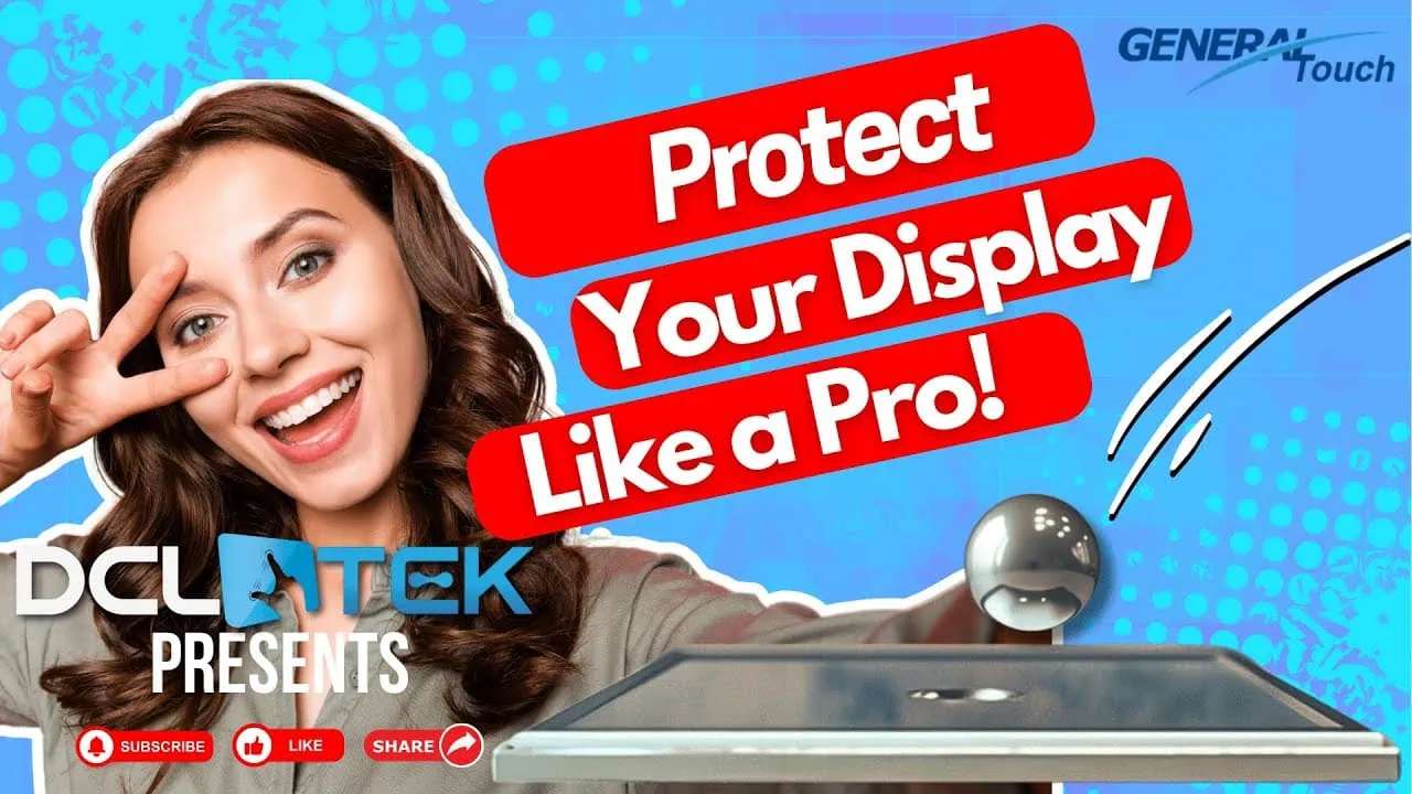 General Touch LCD Monitor Vandal Proof Testing from DCLTEK