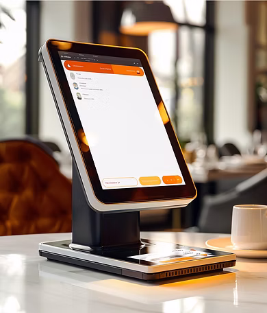DCLTEK AIO Touch Computer in Use