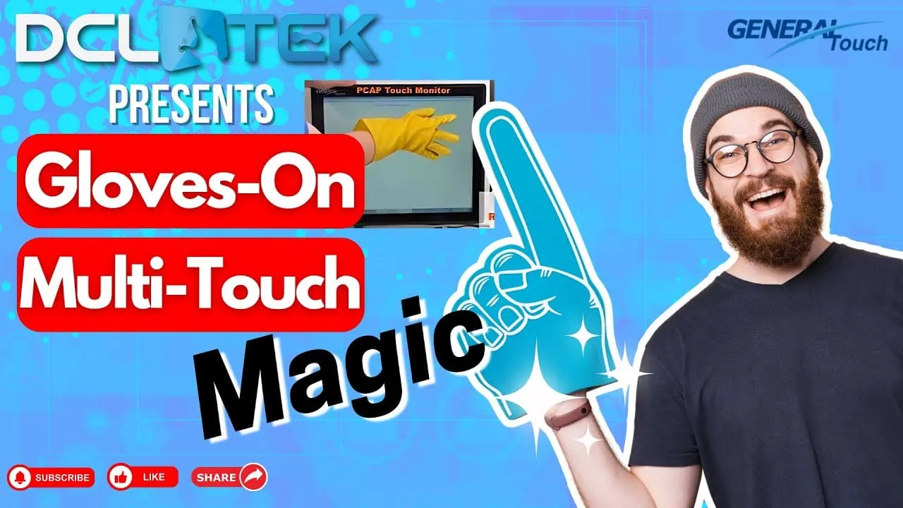 General Touch Glove Use Touch Technology From DCLTEK